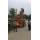 Intelligent highway guardrail drilling pile driver